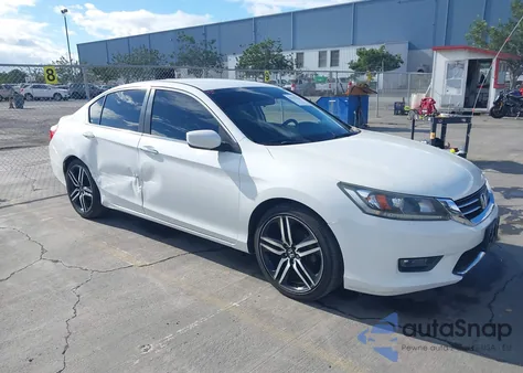 2014 Honda Accord Sport from USA, damaged, VIN 1HGCR2F52EA192476